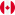 Icono bandera Canadá